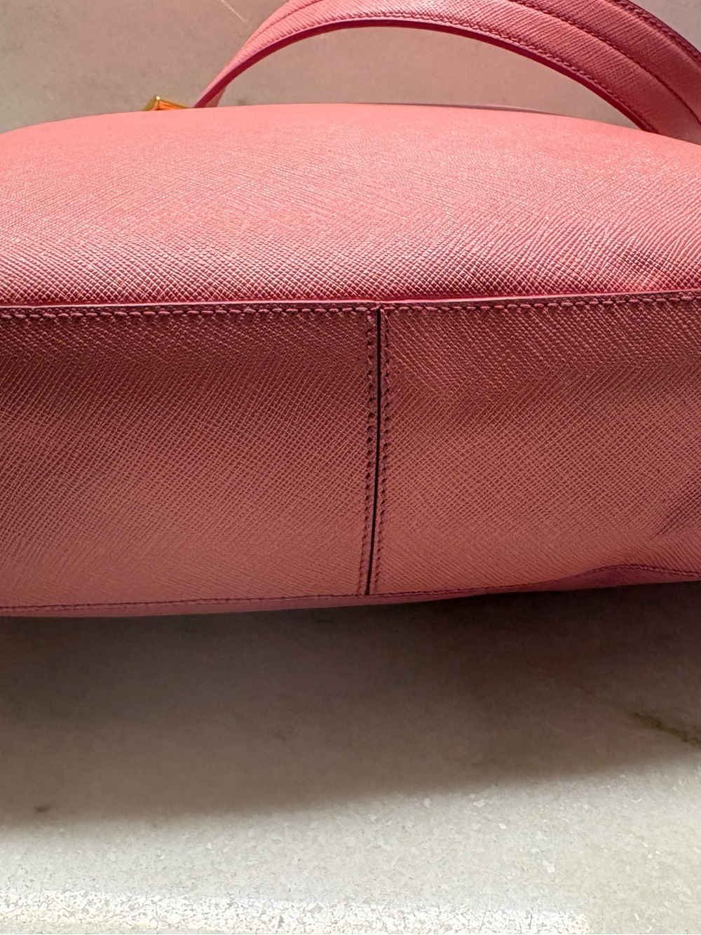 Pink Leather Shoulder Bag by Prada! - Picture 10 of 10